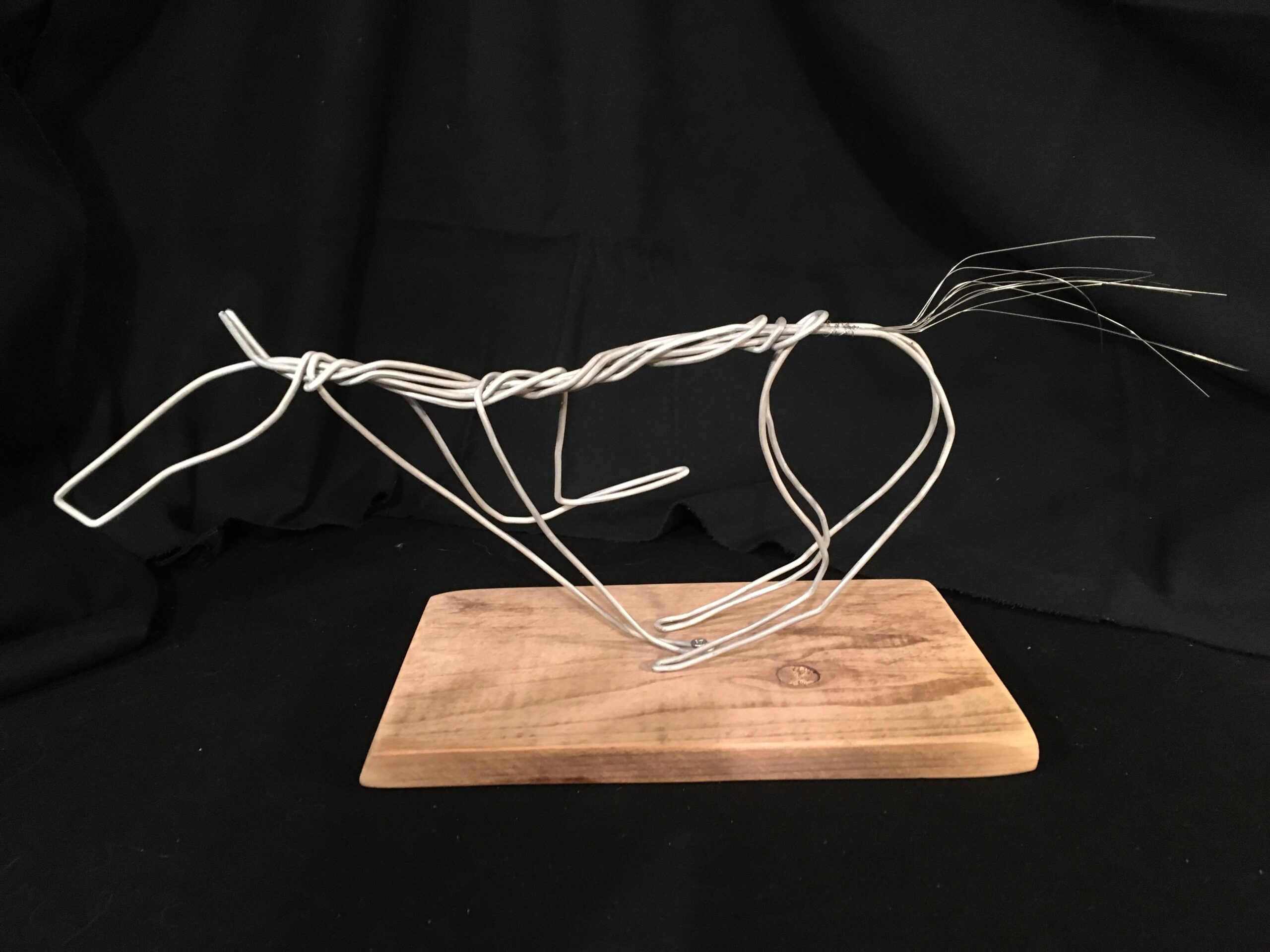 One Wire Sculptures Mustang